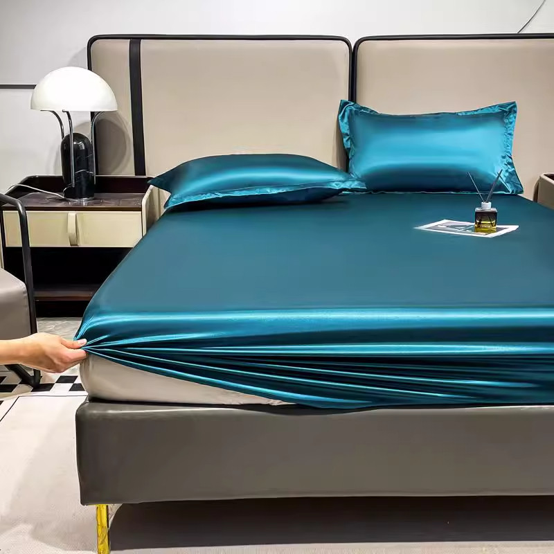 Satin Pillowcase Silk - Pościel do sypialni na lato, satynowa,