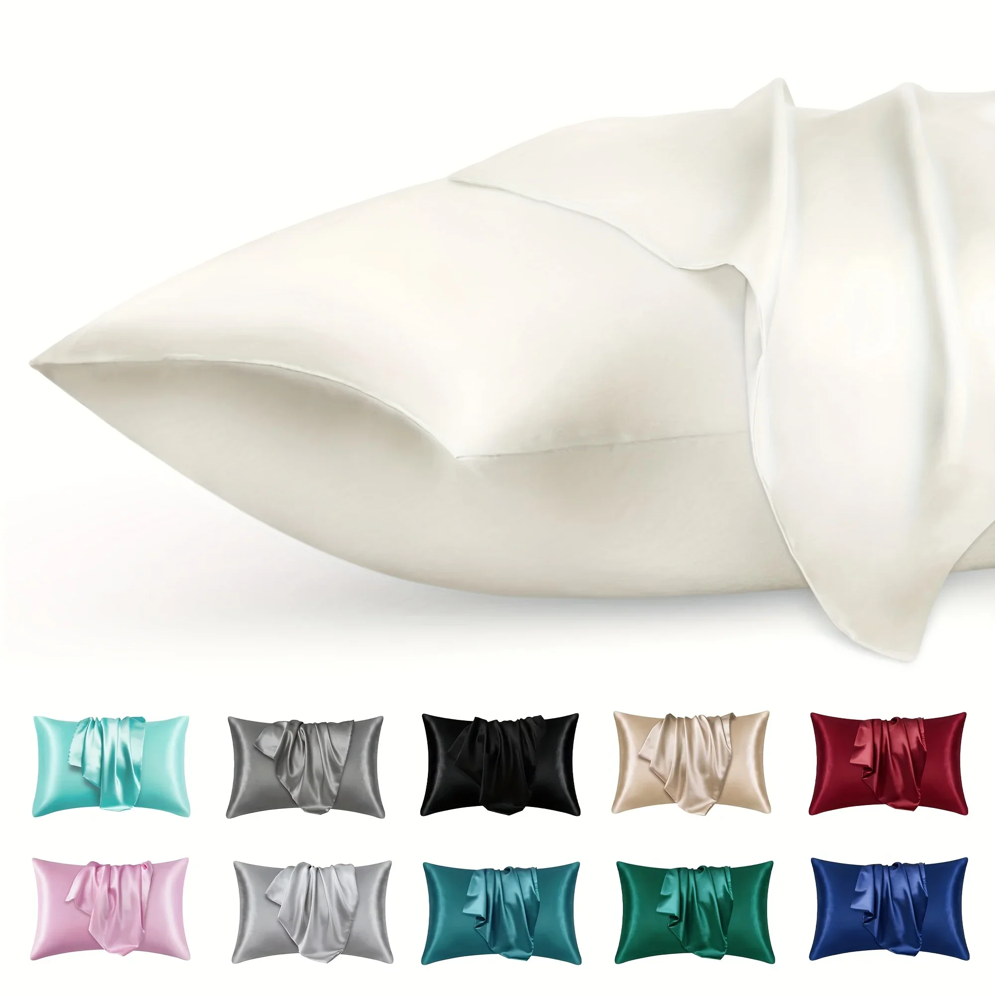 2 szt. Luksusowa satynowa posz – Satin Pillowcase Silk recenzja i cena
